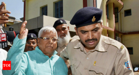 Lalu convicted, all other politicians acquitted in 4th fodder scam case