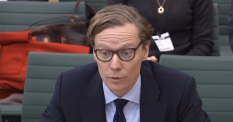 Alexander Nix, chief executive of the data consulting firm Cambridge Analytica, told the British Parliament last month that his company had no connections to Russia. Photo: AFP — Getty Images