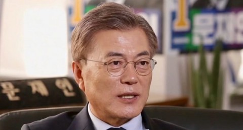 Moon Jae In. Image: Youtube screengrab