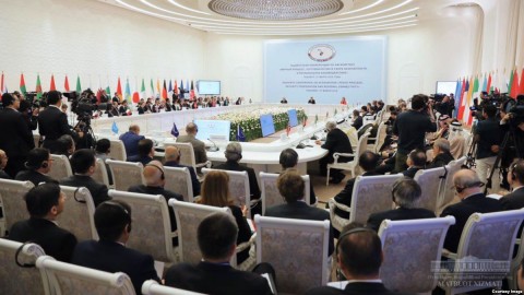 Conference held in Tashkent, Uzbekistan, March 27, 2018. Photo: Image