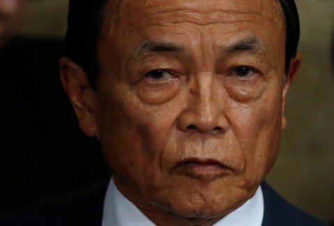 麻生太郎財務相