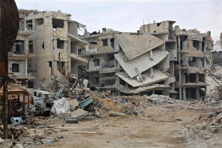 東グータ、最後の反体制派撤退へ＝政権軍、近く完全制圧―シリア