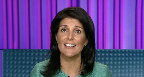 US Ambassador to the UN Nikki Haley. Photo: Screen capture