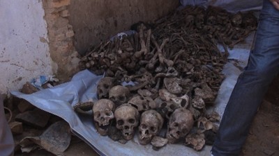 遺体200体超発見、1994年ルワンダ大虐殺の犠牲者