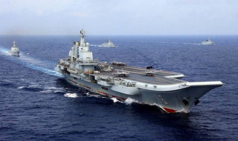 China has unveiled their latest 70,000-tonne CV-17 aircraft carrier, which cost the nation £6.1bn. Photo: Getty Images