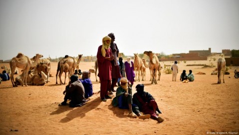 Nomads gather during a weekly cattle market on the outskirts of Gao. Photo: A. Koerner / Getty Images