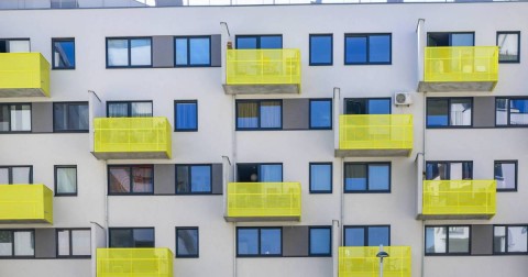 Units in the Seestadt Aspern urban development zone in Vienna, Austria. Photo: Imago/Zuma Press