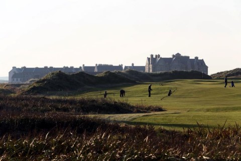 Trump International Golf Course in Ireland, which the Trump organization paid for in cash. Paying cash is not as unusual as it used to be, according to former prosecutor Peter D. Hardy. Photo: Paul Faith / Getty Imabes
