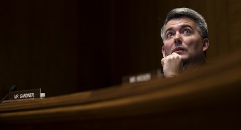 “The sweet spot for getting an immigration deal remains now,” GOP Sen. Cory Gardner told the president. “The closer we get to the election and certainly post-election, the more difficult it will be.” Photo: Drew Angerer/Getty Images