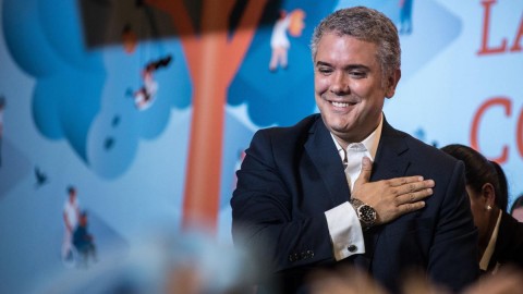 哥倫比亞人民藉由總統選舉展現對瑕疵的和平協議的抗議