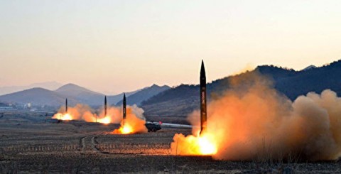 朝鮮3月6日試射4枚導彈
