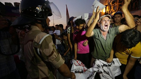 Der Protest im Irak hat die Hauptstadt Bagdad erreicht.