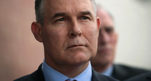 Pruitt climate science challenge splits conservative allies