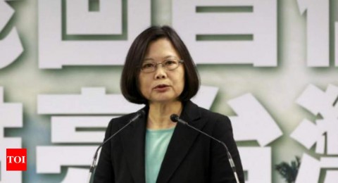 中國敦促美國不要讓臺灣總統過境停留