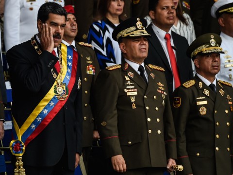 委內瑞拉總統險遭無人機空炸暗殺，當局逮捕6反政府份子