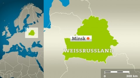 Karte: Weissrussland