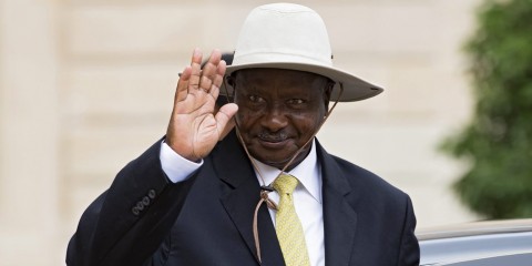 Gewalt nach seiner Wahlkampfveranstaltung: Ugandas Präsident Yoweri Museveni