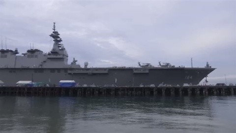 海自護衛艦 フィリピンに寄港、中国けん制か
