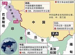 中印士兵先後在錫金段、西段爆發新的衝突後，日前雙方再次備戰。圖為中方在邊境地帶的西藏高原演練並挖戰壕。