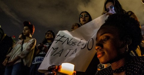 Protesta contra el asesinato de líderes sociales