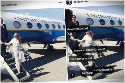 Watchdogs have a strange theory about Louise Linton's infamous Instagrammed government flight