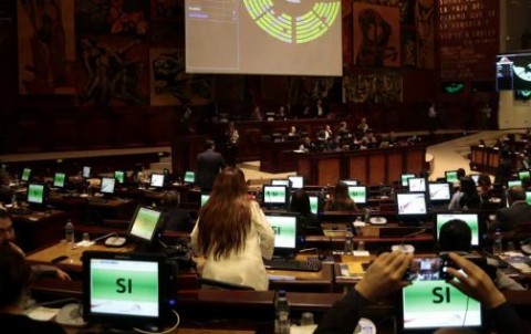 Los 137 Legisladores de la Asamblea ecuatoriana, convocados a sesión de plenaria en Guayaquil.