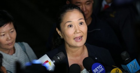 Keiko Fujimor, excandidata presidencial de Perú capturada por lavado de activo