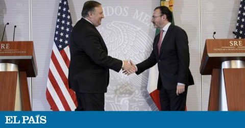 Pompeo y Videgaray, en Ciudad de México