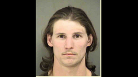 Jason Donald Wayne, 28, is charged with communicating threats and ethnic intimidation after he allegedly threatened an African-American poll worker, according to Mecklenburg County jail records. Photo: Mecklenburg County Jail