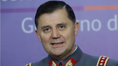 Ricardo Martínez Menanteau, comandante en jefe de las Fuerzas Armadas Chilenas