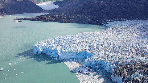 Campo de Hielo Sur, en Chile.