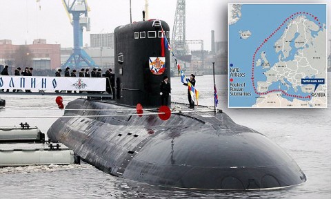 Russia sends two stealth submarines to the Mediterranean