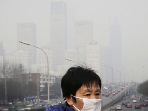 恐懼在北京的耐抗生素霧霾中蔓延