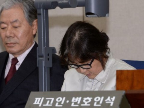 朴槿惠閨蜜在法庭否認對她的指控