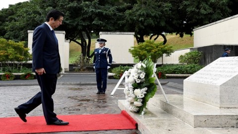 Pearl Harbor ceremony punctuates Obama effort to ease tensions Trump could inflame