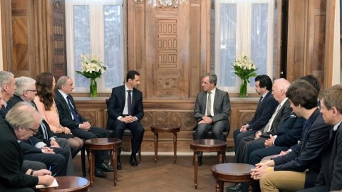 Assad tells French MPs he is ‘optimistic’ about peace talks