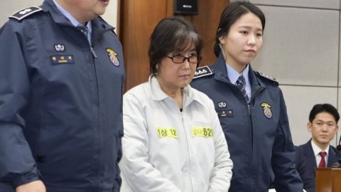 Choi and Park scandal cases in South Korean court