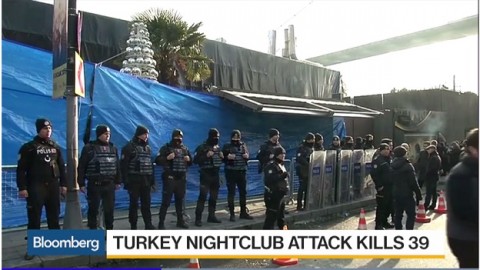Video shows man believed to be nightclub attacker in Turkey