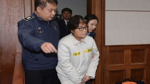 South Korean President's pal Choi charged with bribery