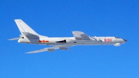8 Chinese military aircraft spotted over Tsushima Strait