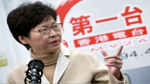 Carrie Lam attempts to distance herself from CY Leung as ‘totally different people’