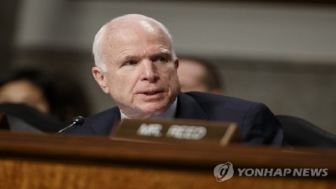 McCain slams China for 'bullying' South Korea over THAAD