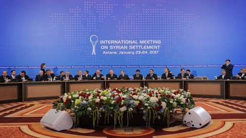 В Астане завершился раунд переговоров по урегулированию конфликта в Сирии