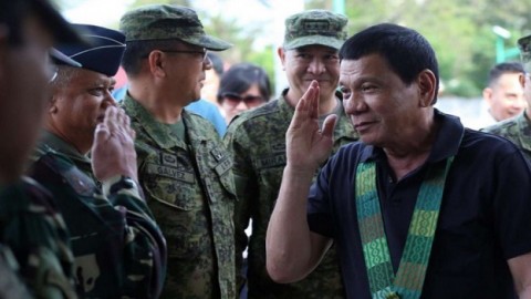 Duterte to allow military role in Philippine drug war, calls it a national security threat