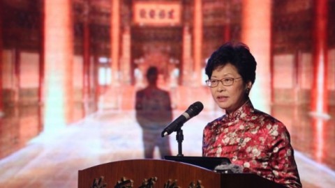 香港特首選舉 人大委員長：北京唯一支持林鄭月娥
