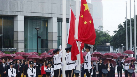 Редакционная статья - о подписании договора Гонконга с Китаем