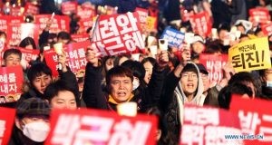 Скандал вокруг бывшего президента Южной Кореи продолжается