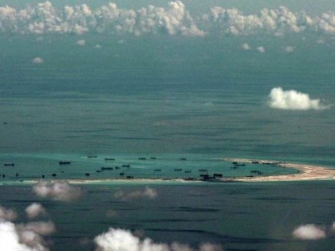 中國對於美國海軍在南海巡邏強烈反彈