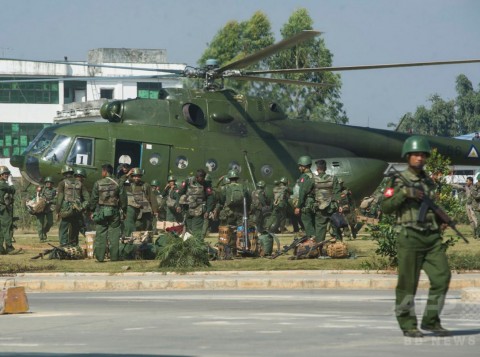 ミャンマー軍と武装勢力の衝突、死者数は3か月で160人以上