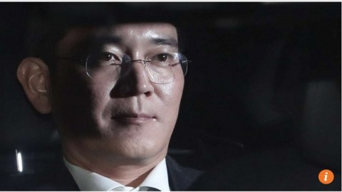 Samsung heir Lee Jae-yong indicted for bribery, embezzlement
